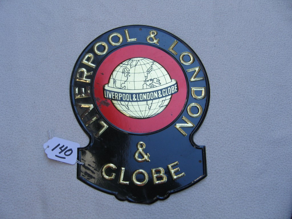 Liverpool & London & Globe Fire Insurance Company.