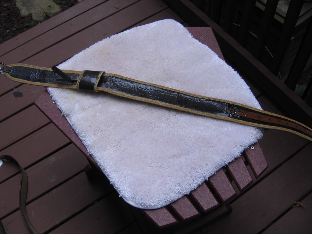 Back Side of Parade Belt. 36 inches long - not inc