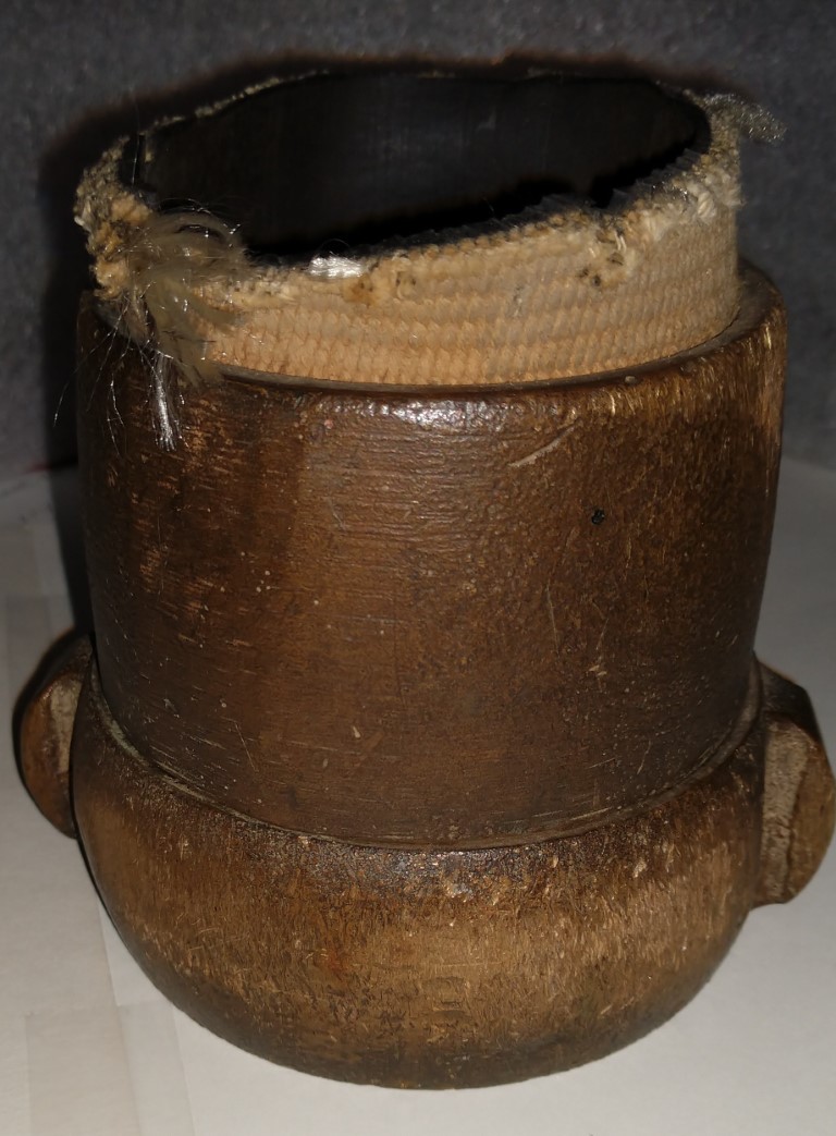 Bronze coupling from a fire hose. About 3.5ΓÇ¥ dia