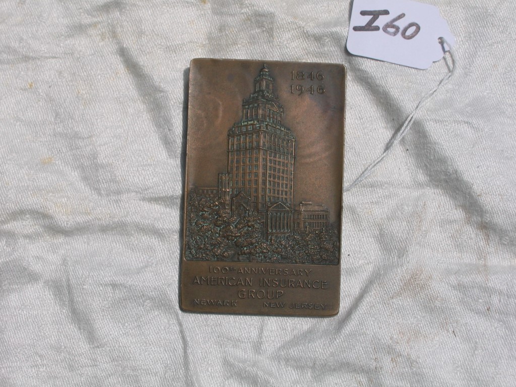 American Insurance Group. Advertising Paperweight