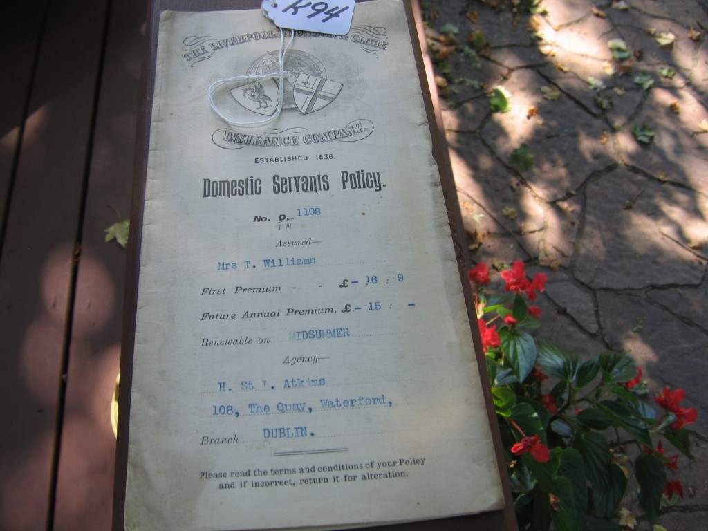 Liverpool & London & Globe Insurance Company. Dom