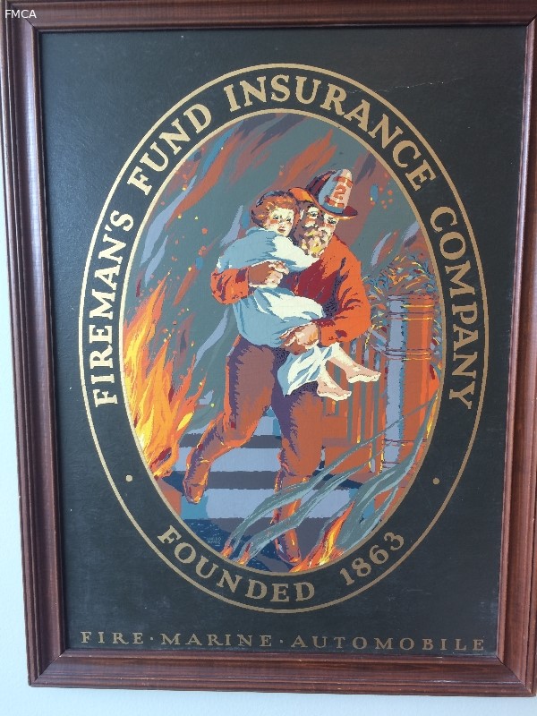 Fireman with Child FF Sign