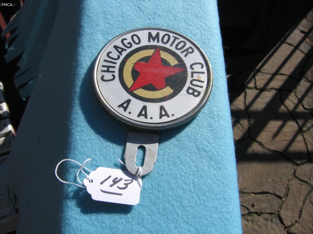 Chicago Motor Club Auto Tag