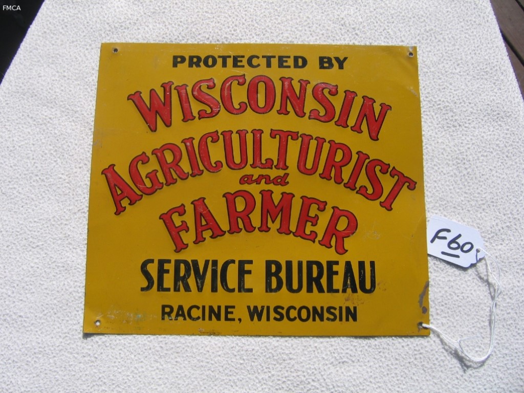 Wisconsin Agriculturist Sign