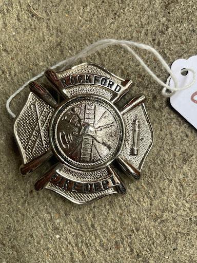 #252 Fireman’s Fire Pin. Rockford Fire Department.