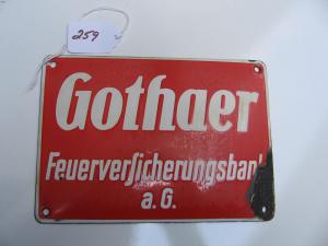 #254 Evenden #64La   Gothaer Feuerverficherungsbank German Fire Mark