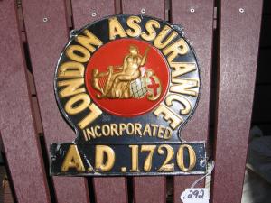 #181 London Assurance Incorporated Fire Mark – B608
