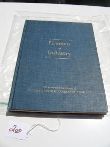 #200 Firemen of Industry hardbound book.