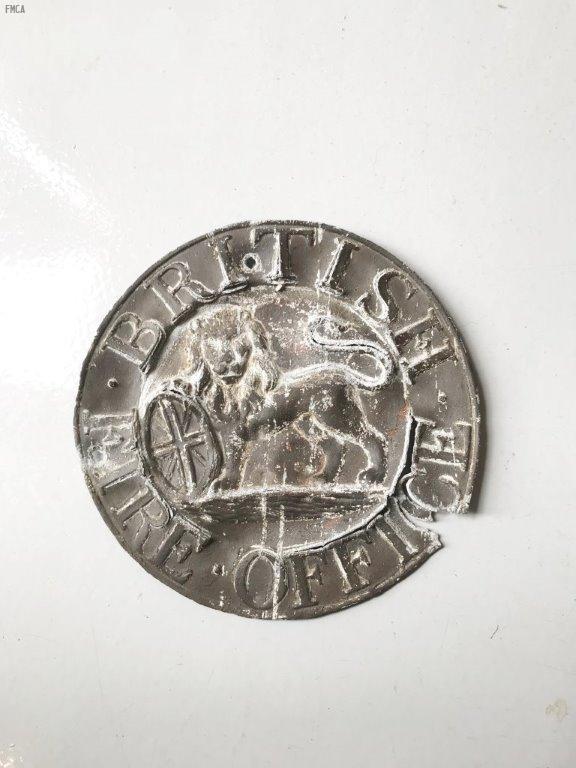 #241 British Fire Office Fire Mark