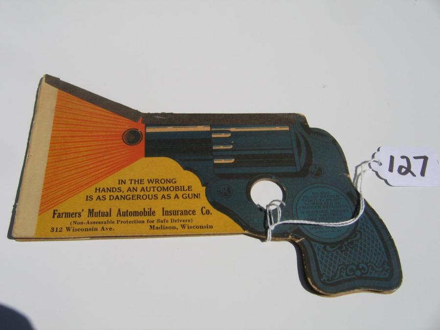 #127 Farmers' Mutual Ins. Co Advertising - probably would be controversial now.