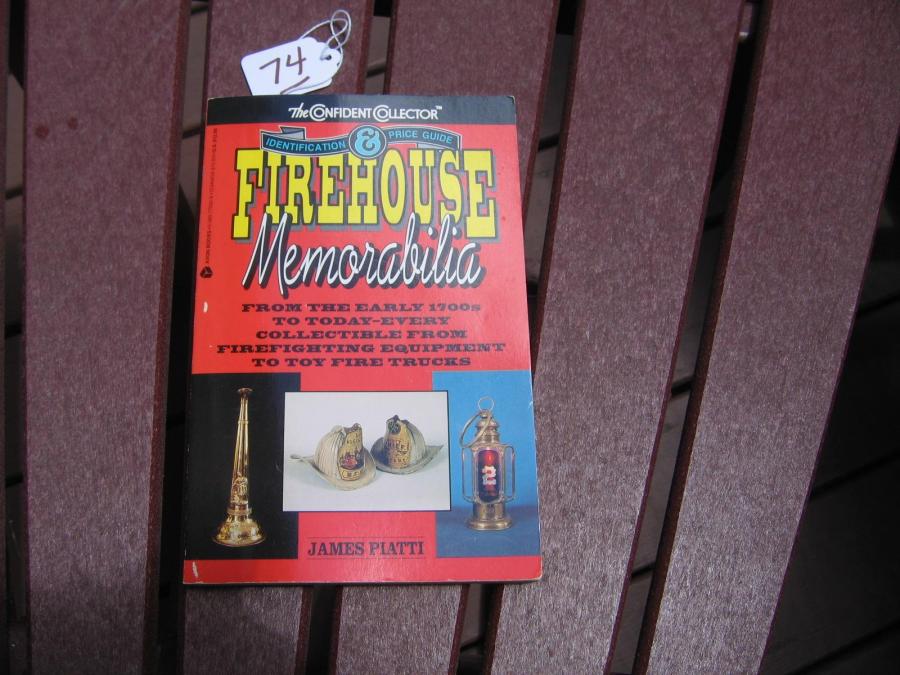 #090 Firehouse Memorabilia Identification and Price Guide reference Softbound Book.