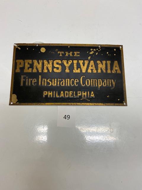 149 Firemark, U.S. Pennsylvania Fire Insurance, BU113