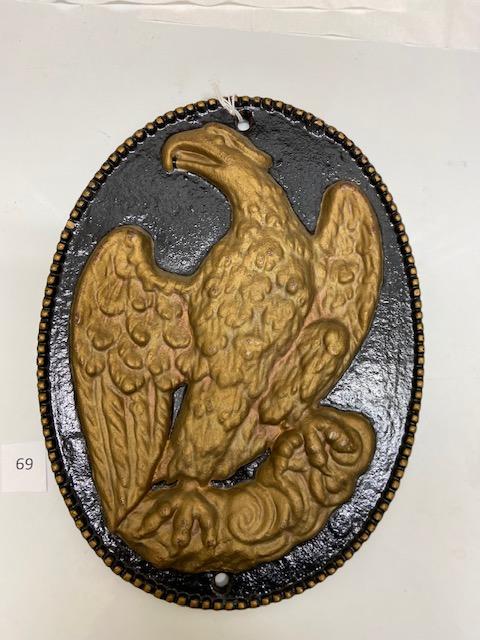 169 Firemark, U.S. Insurance Co of North America, BU47VA. Cast Iron. Company Issue 1920.