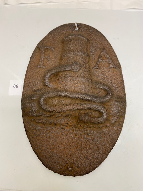 188 Firemark, U.S. Fire Association of Philadelphia, BU84VA.