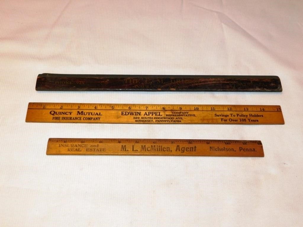 Advertising, 3 Rulers