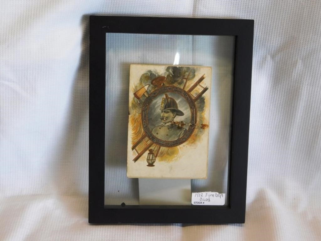 Paper, Fire Department Ball Invitation