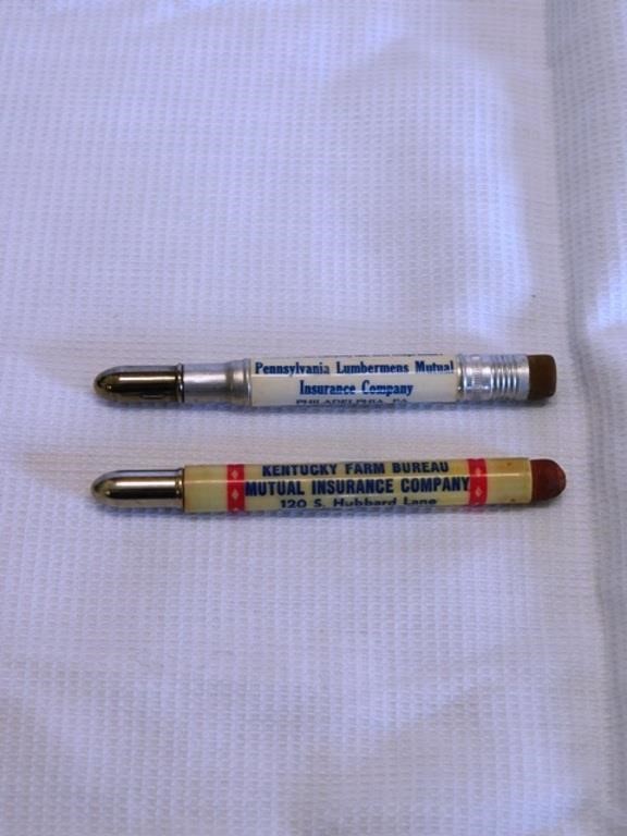 Set of 2 bullet pencils