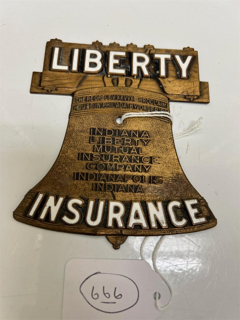 Indiana Liberty Auto Tag