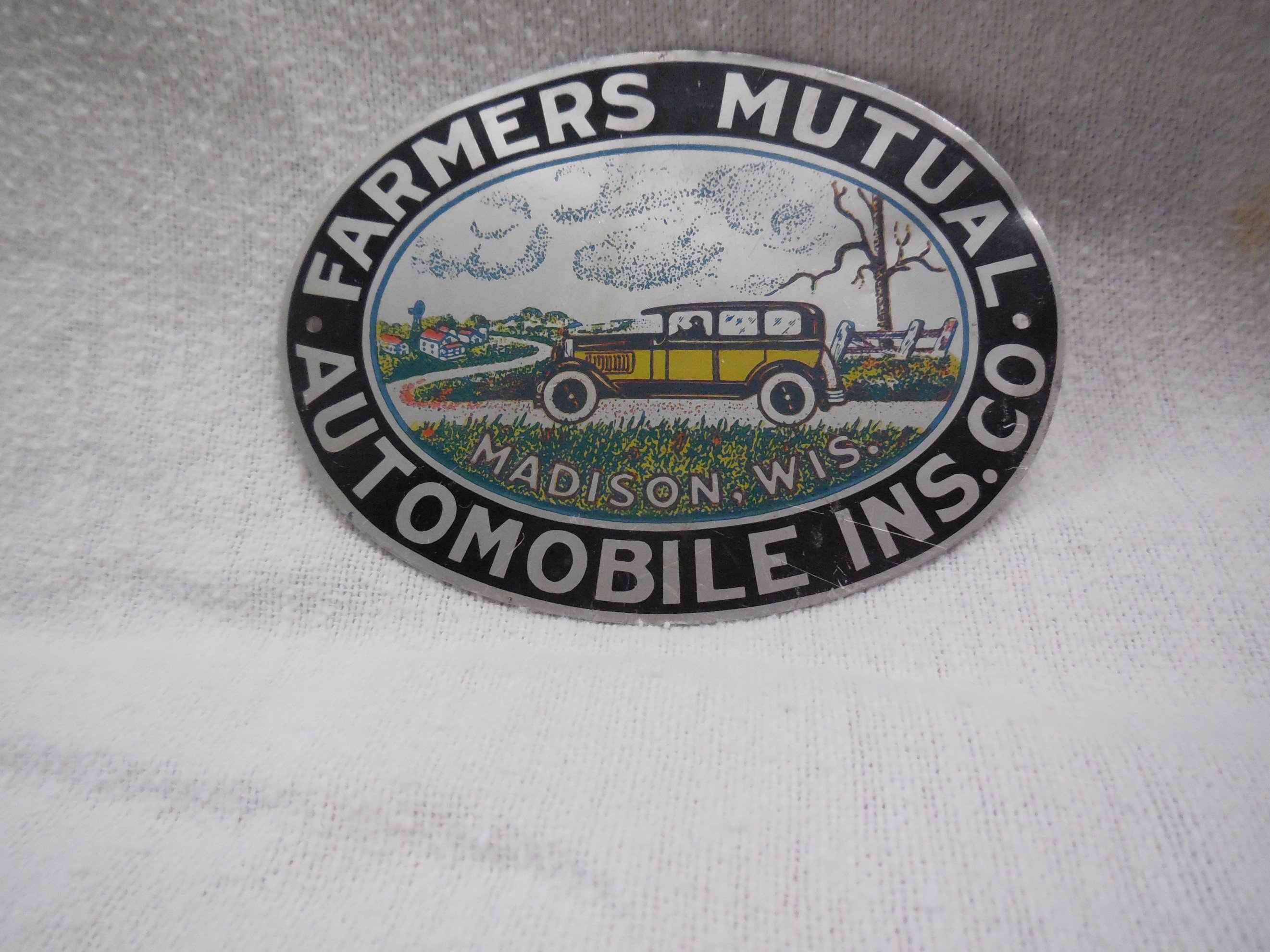 Farmers Mutual auto tag