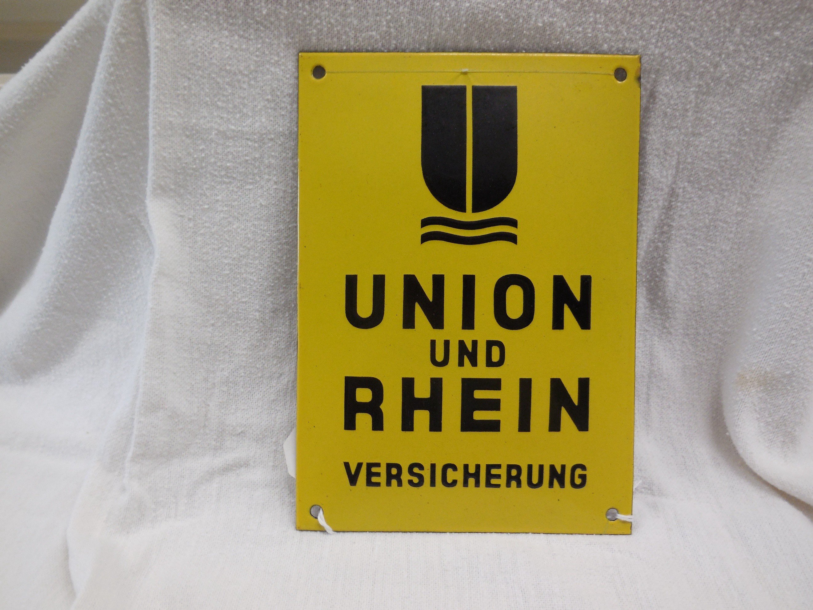 Union und Rhein,  Berlin, Germany, E144N, enamel coated iron