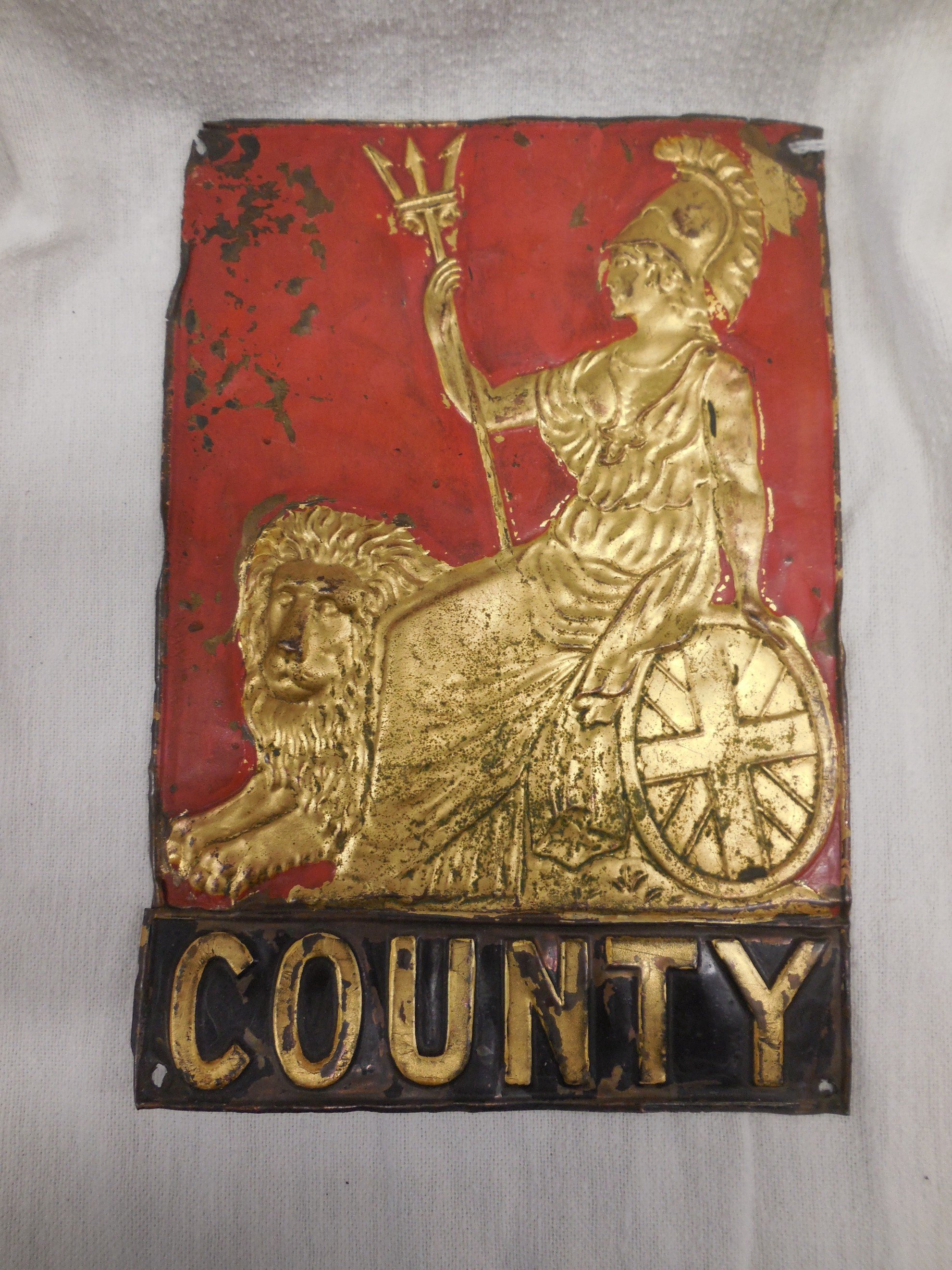 County Fire Office, London,B762/W45F, copper, 1807-1906, repainted