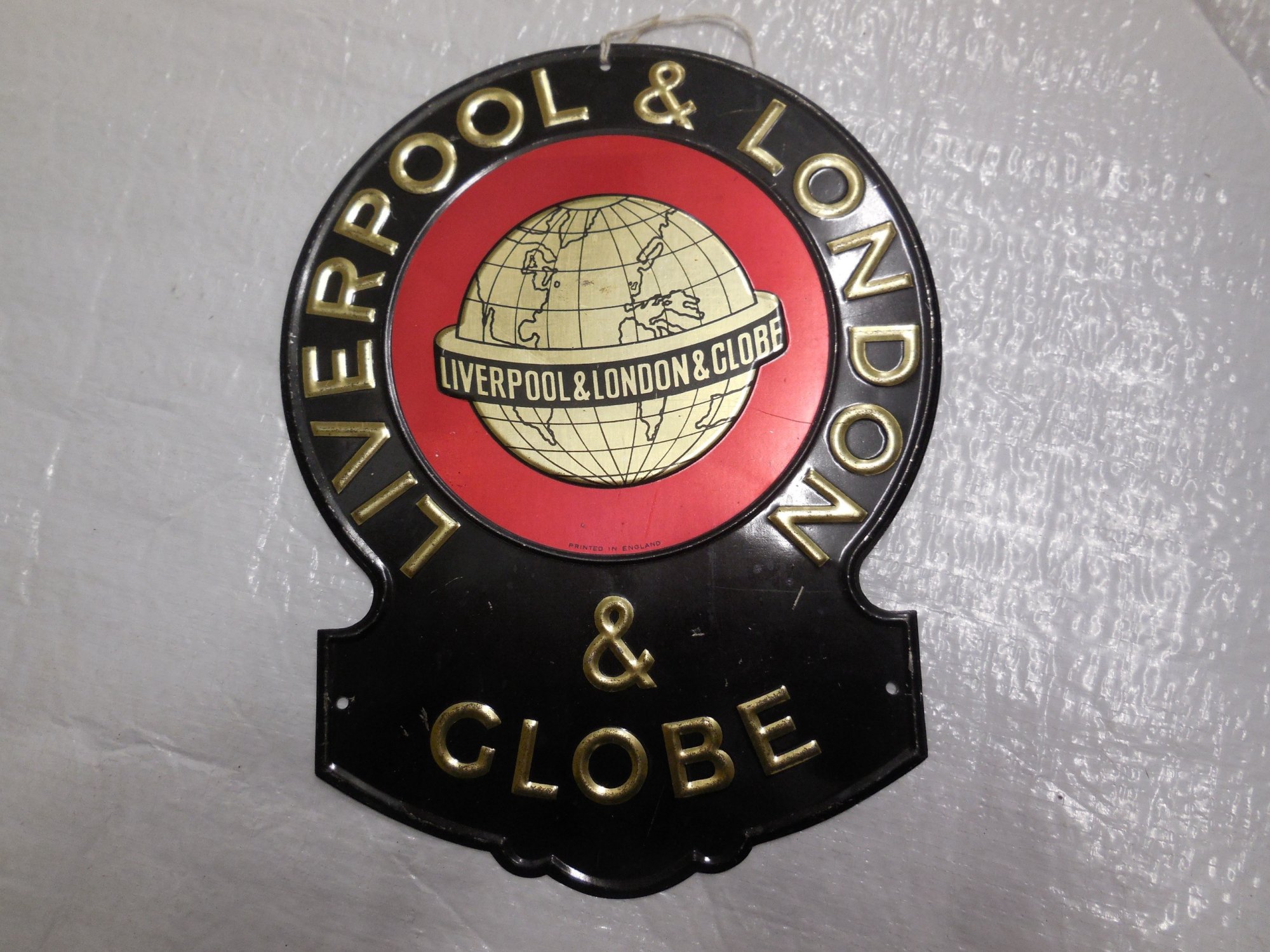Liverpool & London & Globe, Bulau #947, tin
