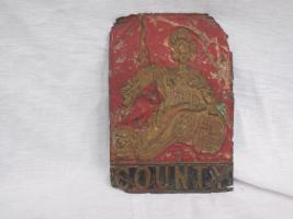 County fire mark - British BU# 764