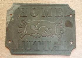 Home Mutual Ins. Co. St. Louis, MO. 4 3/4"x 6 1/2"