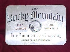 Rocky Mountain Fire Insurance Company. Great Fall