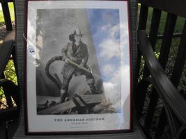 The American Fireman Sign. "Facing the Enemy". Re