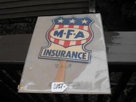 Advertising Fan. M-F-A Insurance. Very good cond