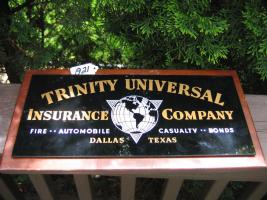 Sign. Trinity Universal Insurance Company. Dalla