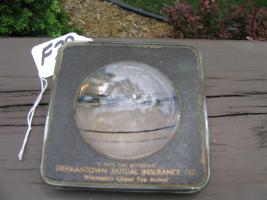 Paperweight. Germantown Mutual Insurance Co., Wis