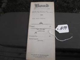 Bond from Lodi Trust Company. June 24, 1918 to Ju