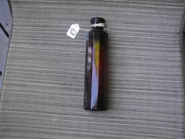 Brown Glass Fire Extinguisher Container. 9 3/4" t