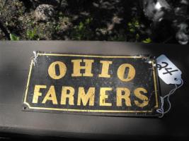 Ohio Farmers Insurance Company Fire Mark. LeRoy,