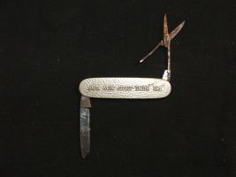 Advertising pocket knife from the Home Insurance C