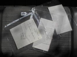 Paper Items. (3) 1. Paid receipt dated May 31,