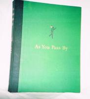 Book-As you Pass By (1952 Edition) Excellent Condi