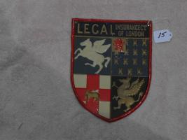 Legal Insurance Company, Limited. London. Tin.