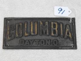 Columbia Fire Insurance Company. Dayton, Ohio. T