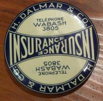 Advertising Mirror. H. Dalmar & Co. Chicago, Ill