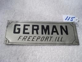 German Insurance Company. Freeport, Illinois. Ti