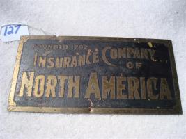 Insurance Company of North America - Founded 1792.