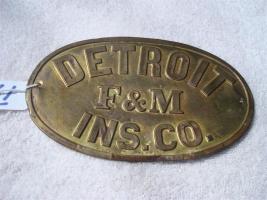 Detroit Fire and Marine Insurance Company. Detroi