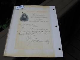 Two paper items. 1. Germania Fire Insurance Comp