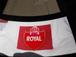 Royal Reproduction Fire Mark. Tin. 12x9.