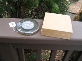 Home Insurance Paperweight. Heavy Glass. Front s