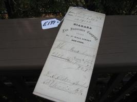 Niagara Fire Insurance Company. Policy. Covering