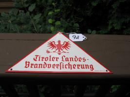 Tiroler Landes Brandschaden. Innsbruck, Austria.